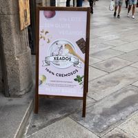   at Xeados Ice Cream in A Coruna