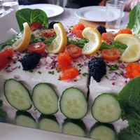 Smörgåstårta 😍 at Nova Bakery in Jonsered