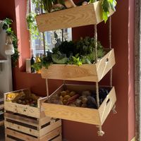 Fresh organic veggies  at Mercado Orgânico in Porto