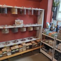 Inside at Mercado Orgânico in Porto