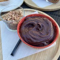 Açaí bowl with granola #Veganuary at Mercado Orgânico in Porto