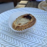 Pastel de Nata #Veganuary at Mercado Orgânico in Porto