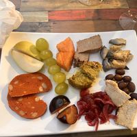 Vegan cheese platter   at H2NO  in Viareggio