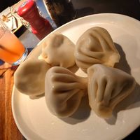 Teigtaschen (hier: mit leckerer Pilzfüllung) at SO RE Restaurant & Bar - Georgische Küche in Dusseldorf