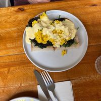 Vegan woodland at Yolk. in Nottingham