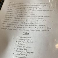 Vegan options  at Cafe Belle Epoque in St Joseph