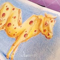 Obras de mi cuaderno de vacas at Laura Torrico in Gijon