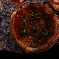 pizza marinara + cime di rapa   at Alba Sourdough Pizza in Zurich