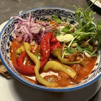 Goulash with mushrooms   at Mikulas Bistro in Znojmo