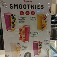 Smoothies at Massimo Gelato - Mall of The Emirates in Dubai
