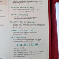 Menu at Non Restaurant in North London