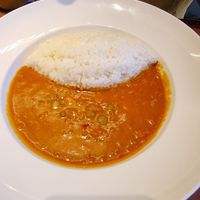 Curry rice with vegetables (peas & carrots) at Owakudani Station Restaurant - 大涌谷駅食堂 in Hakone