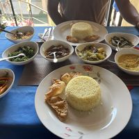 Rice and Curry Vegetable   at Jude Restaurant in Negombo