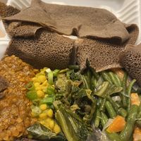 4 dish meal (all vegan)   at Gwada - ጓዳ in North London