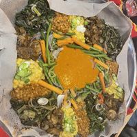 Vegan Platter for 4 people   at Gwada - ጓዳ in North London