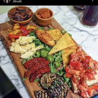 Antipasto at Ristorante Olivelli in London