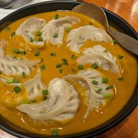 Curry momo at Tibet Kitchen - ทิเบต คิทเช่น กรุงเทพมหานคร in Bangkok