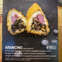 vegan arancino delicious 🤤   at Cagiada Milano in Milan