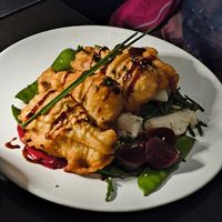 Gegrillte Kräuterseitlinge at SOYO - Restaurant & Bar in Landshut