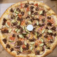 cheeseburger pizza  at The Pie in Midvale