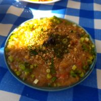 Eggplant puree at Vega in Nessebar