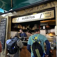 Stall view   at Smokehouse Burritos in York