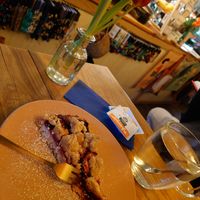 Pflaumen-Kokos-Kuchen at Café Marle in Bamberg