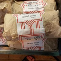 Local vegan wrap  at Caffe Vita - Capitol Hill in Seattle