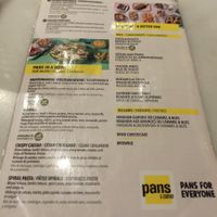Menú at Pans & Company in Cordoba