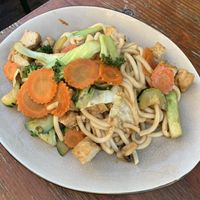 Gebratene Udon mit Tofu  at Viet Soup in Vienna