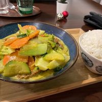 Seitan Curry  at Viet Soup in Vienna