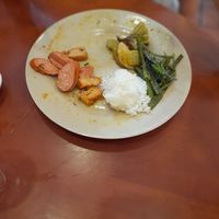 Vegan plate at An Buffet Chay - Ăn Chay Vì Sức Khoẻ in Vung Tau