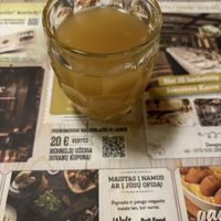 kvass drink  at Bernelių Užeiga - Gedimino in Vilnius