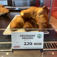 Plain croissants   at MXP - Caffe Kimbo in Bergamo