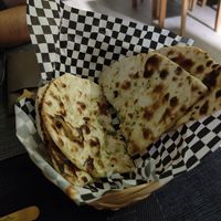 Pan Naan (sin mantequilla) at Indian Chef in Figueres