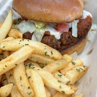   at Iconic Vegan Cafe in Dallas