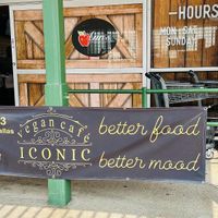   at Iconic Vegan Cafe in Dallas