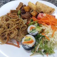 All-you-can-eat with great quality at Cheiro Verde in Foz Do Iguacu