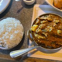 Aloo Bhanta & Rice   at Himalayan Cuisine in La Mesa