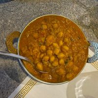 chana masala   at Himalayan Cuisine in La Mesa