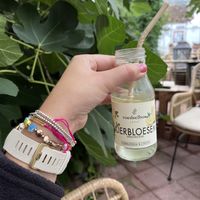 The sold home made lemonades as well!   at Zelfpluktuin Groenhof in Oosterend