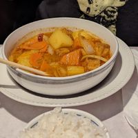 Yellow curry with tofu at Thai By Thai in Duluth