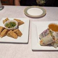 Golden tofu, summer rolls at Thai By Thai in Duluth