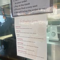 Sauce description   at The Mongolorian BBQ in Orlando