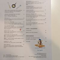 Menu June 2024 at The Hardware Société in Melbourne