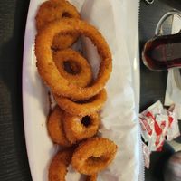 Onion rings at Kababchi Grill in San Antonio