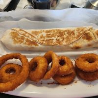Falafel sandwich at Kababchi Grill in San Antonio