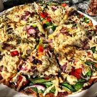 True Vegetarian with jalapeños and onions  at Savor in Norwalk