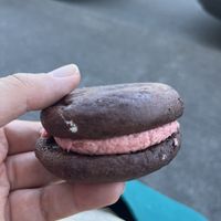 This “brookie” sandwich cookie was $7.25 after tax   at Grain Artisan Bakery in Snohomish