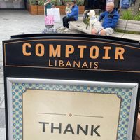 Outside   at Comptoir Libanais in Ellesmere Port